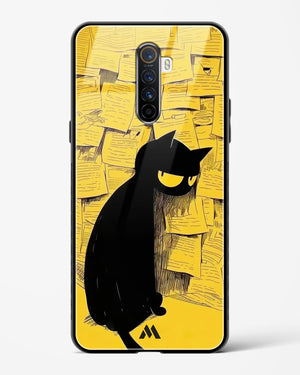 Bad Kitty Glass Case Phone Cover (Realme)