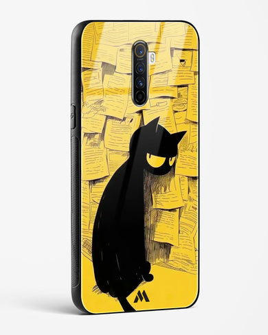 Bad Kitty Glass Case Phone Cover (Realme)