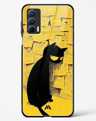 Bad Kitty Glass Case Phone Cover (Realme)