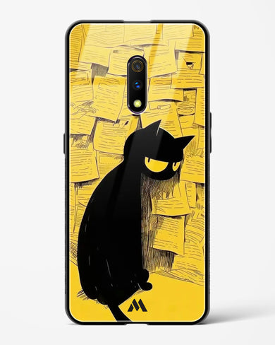 Bad Kitty Glass Case Phone Cover (Realme)