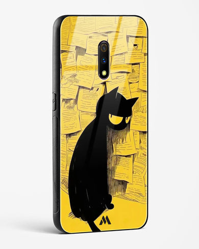 Bad Kitty Glass Case Phone Cover (Realme)