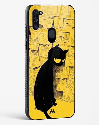 Bad Kitty Glass Case Phone Cover (Samsung)