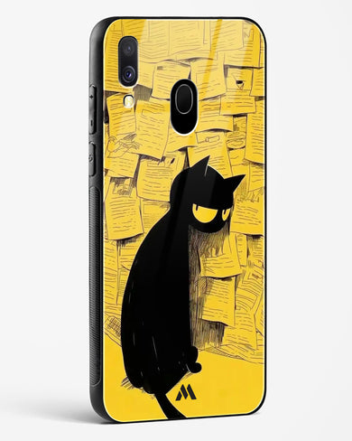 Bad Kitty Glass Case Phone Cover (Samsung)