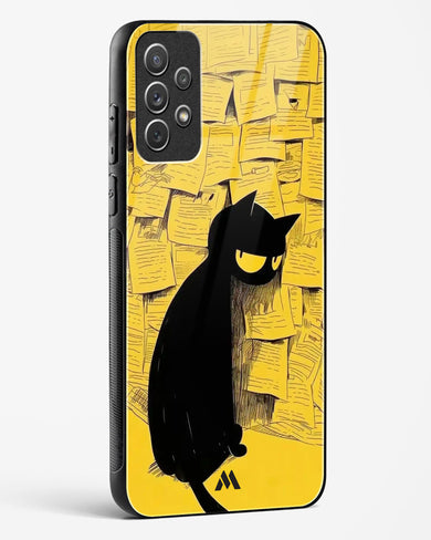 Bad Kitty Glass Case Phone Cover (Samsung)