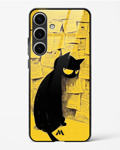 Bad Kitty Glass Case Phone Cover (Samsung)