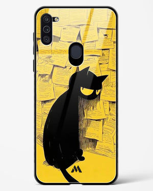 Bad Kitty Glass Case Phone Cover (Samsung)