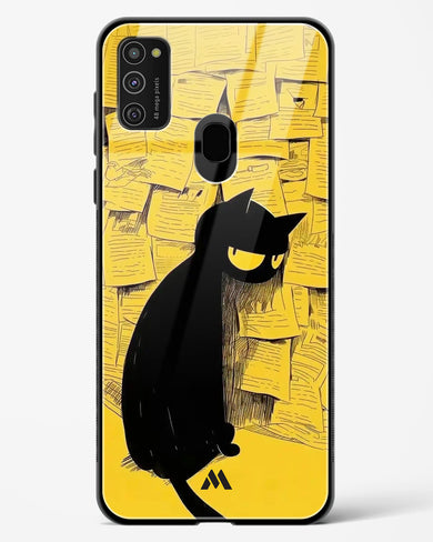 Bad Kitty Glass Case Phone Cover (Samsung)