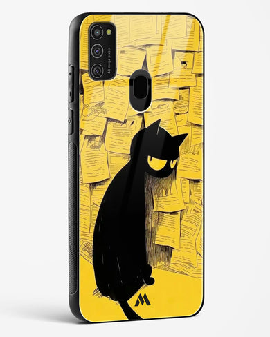 Bad Kitty Glass Case Phone Cover (Samsung)