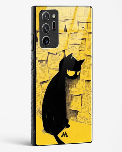 Bad Kitty Glass Case Phone Cover (Samsung)