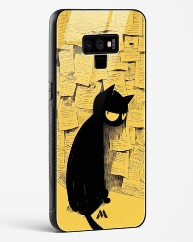 Bad Kitty Glass Case Phone Cover (Samsung)