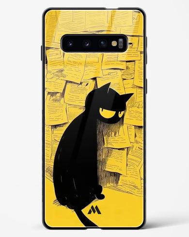 Bad Kitty Glass Case Phone Cover (Samsung)