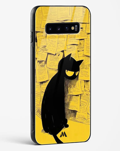 Bad Kitty Glass Case Phone Cover (Samsung)