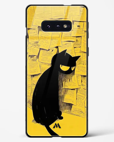 Bad Kitty Glass Case Phone Cover (Samsung)