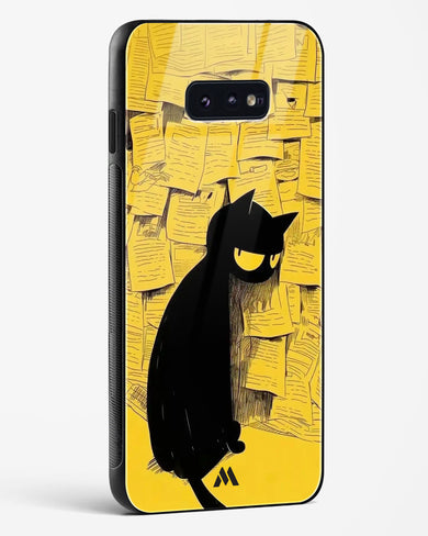 Bad Kitty Glass Case Phone Cover (Samsung)