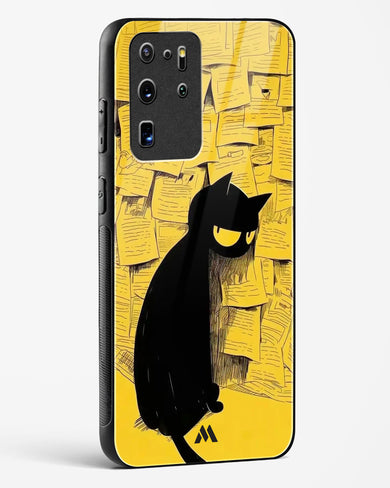 Bad Kitty Glass Case Phone Cover (Samsung)