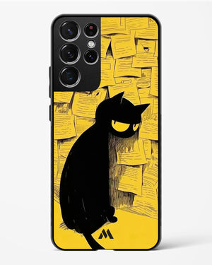 Bad Kitty Glass Case Phone Cover (Samsung)