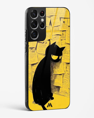 Bad Kitty Glass Case Phone Cover (Samsung)