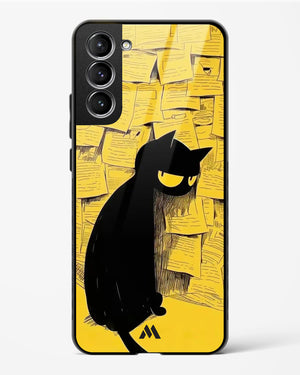 Bad Kitty Glass Case Phone Cover (Samsung)