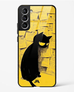 Bad Kitty Glass Case Phone Cover (Samsung)