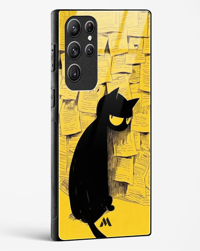 Bad Kitty Glass Case Phone Cover (Samsung)