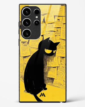 Bad Kitty Glass Case Phone Cover (Samsung)