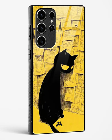 Bad Kitty Glass Case Phone Cover (Samsung)