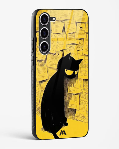 Bad Kitty Glass Case Phone Cover (Samsung)