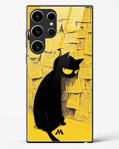 Bad Kitty Glass Case Phone Cover (Samsung)