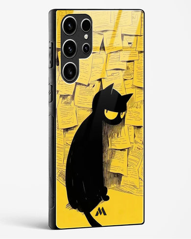 Bad Kitty Glass Case Phone Cover (Samsung)