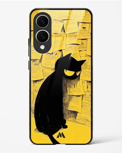 Bad Kitty Glass Case Phone Cover (Samsung)