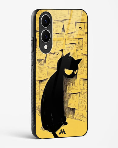 Bad Kitty Glass Case Phone Cover (Samsung)