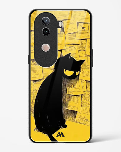Bad Kitty Glass Case Phone Cover (Vivo)