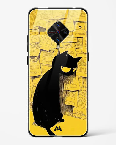 Bad Kitty Glass Case Phone Cover (Vivo)