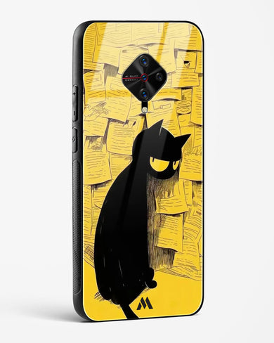 Bad Kitty Glass Case Phone Cover (Vivo)