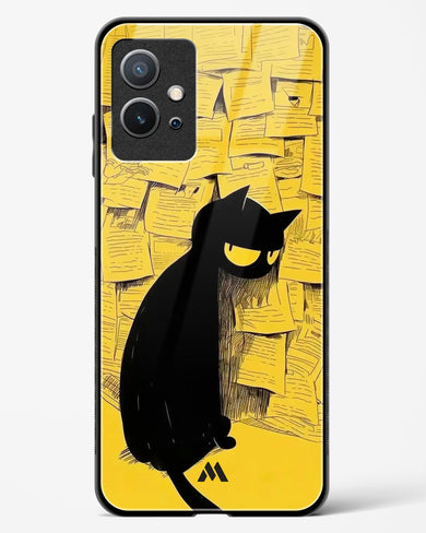 Bad Kitty Glass Case Phone Cover (Vivo)