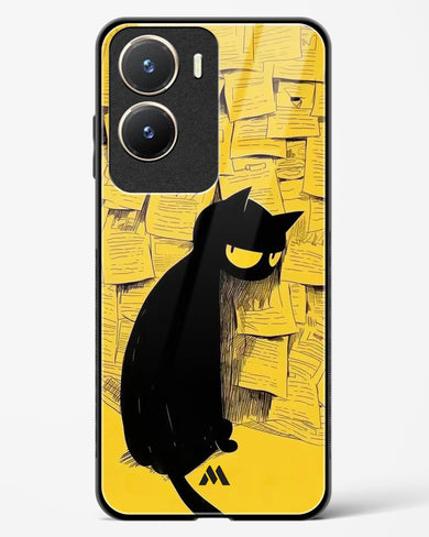 Bad Kitty Glass Case Phone Cover (Vivo)