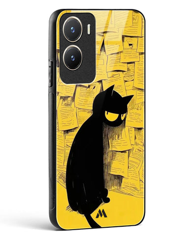 Bad Kitty Glass Case Phone Cover (Vivo)