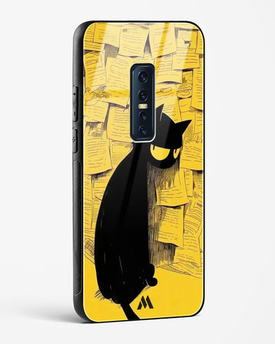 Bad Kitty Glass Case Phone Cover (Vivo)