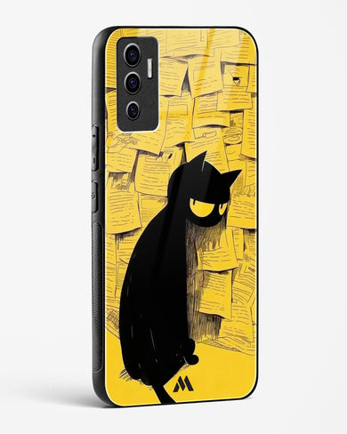 Bad Kitty Glass Case Phone Cover (Vivo)