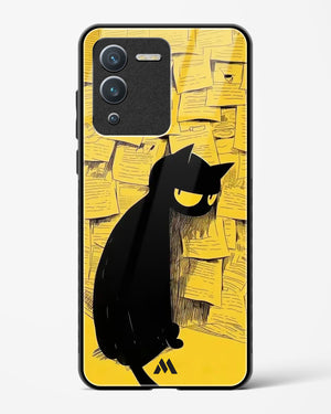 Bad Kitty Glass Case Phone Cover (Vivo)