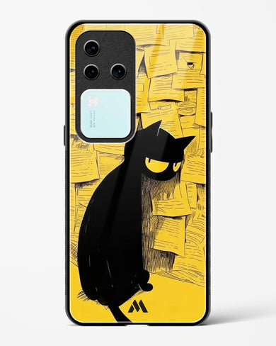 Bad Kitty Glass Case Phone Cover (Vivo)