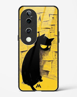 Bad Kitty Glass Case Phone Cover (Vivo)