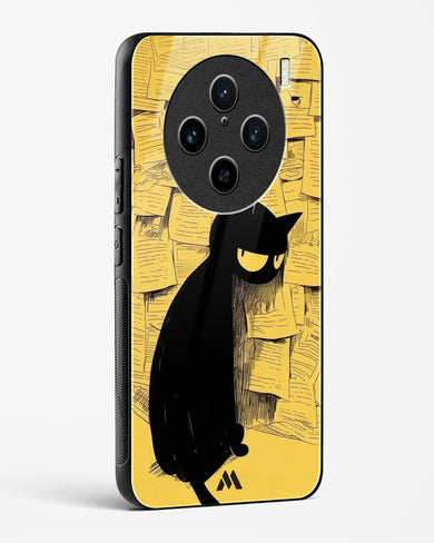 Bad Kitty Glass Case Phone Cover (Vivo)