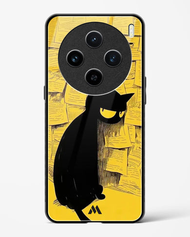Bad Kitty Glass Case Phone Cover (Vivo)