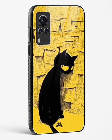 Bad Kitty Glass Case Phone Cover (Vivo)