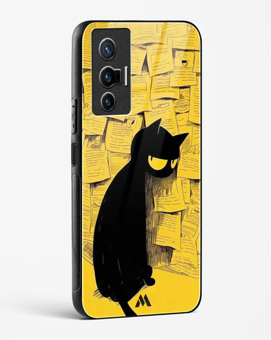 Bad Kitty Glass Case Phone Cover (Vivo)