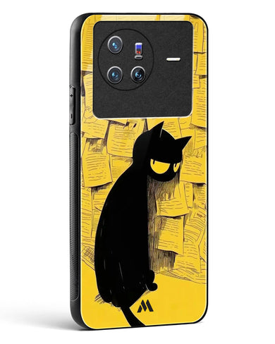 Bad Kitty Glass Case Phone Cover (Vivo)