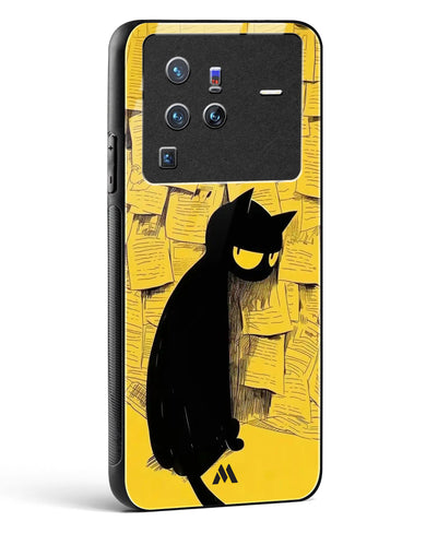 Bad Kitty Glass Case Phone Cover (Vivo)