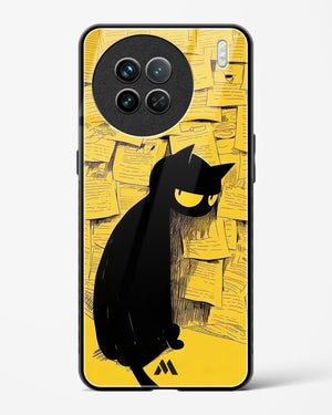 Bad Kitty Glass Case Phone Cover (Vivo)