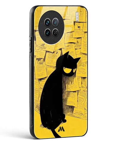 Bad Kitty Glass Case Phone Cover (Vivo)